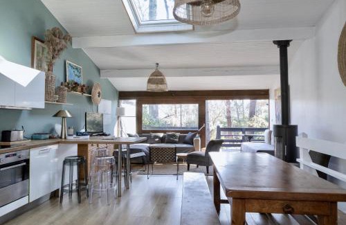 Lacanau Ski Chalet | Maison bois au bord du lac