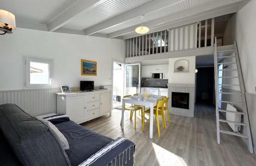 Bretignolles-sur-Mer House | Maison cosy avec mezzanine, piscine chauffée, proche mer - 4 couchages - parking privatif - FR-1-224A-1