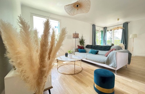 Montmuzard House | Maison Cosy au Calme à 10 Minutes du Centre de Dijon