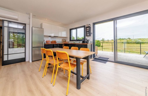 Souel House | Maison en Bois Verte Vigne - Calme - Ecologique