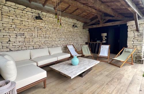 Rivedoux-Plage House | Maison Jasmin, spacieuse, avec piscine privée chauffée