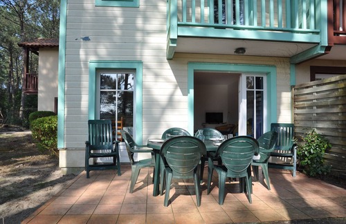 Lacanau-Ocean Ski Chalet | Maison jumelée 6 pers. dans residence avec piscine proche golf - 343081