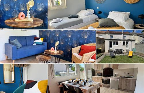 La Celle-sous-Gouzon Villa | Maison Malabry en hyper centre avec jardin 6 pers