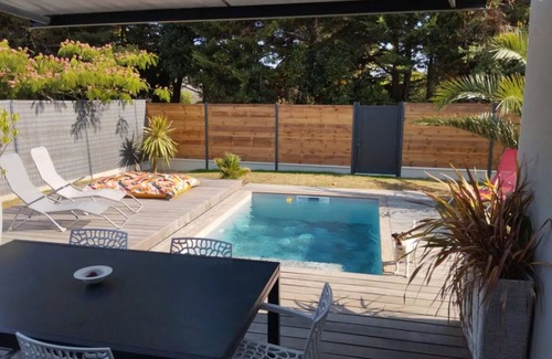 Guerande House | Maison Moderne Avec Piscine Chauffée, à 1km de L'avenue de Gaulle à La Baule