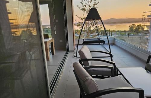 Larnaca Apartment | Majestic Sunset Salt Lake Views 300m From Beach