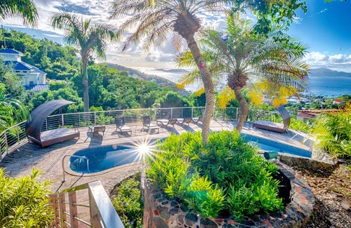 Estate Enighed Villa | Mandavilla Rose villa in Cruz Bay