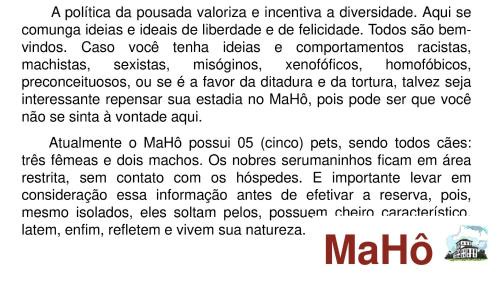 Tiradentes House | Maravilhoso Hotel (MaHô)