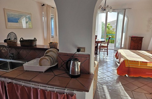 Le Forna Apartment | Maridea Ponza, La Sirenetta.Detached villa with fantastic sea view