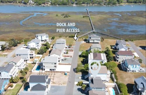 Holden Beach House | Marsh Mellowed by the Sea Brunswick Vacation Rentals Privated heated pool and beach