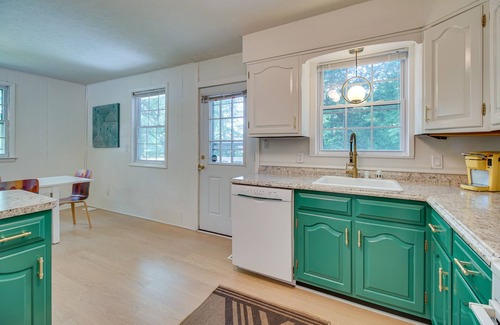 Lusby Cabin | Maryland Vacation Rental w/Private Pool & Dock