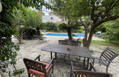 Plage d'Argeles Villa | MAS CATALAN 12/14 people - PRIVATE SWIMMING POOL and PARKING