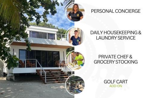 Placencia Villa | Mayatai Beach Villa - Elegant 2BR Beachfront with Stunning Ocean Views