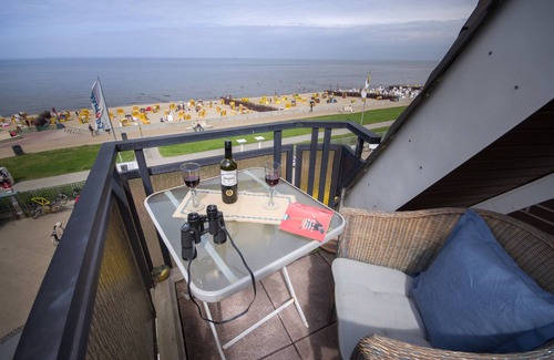Duhnen Apartment | MB36 - Apartment with panoramic sea view at Duhner Strand for 4 persons