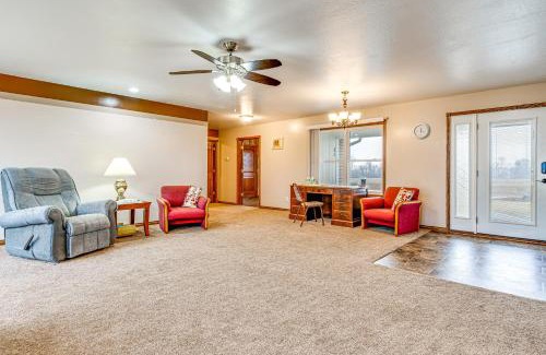 Sunman House | Meadow Edges with Yard and Views in Odon