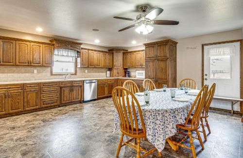 Sunman House | Meadow Edges with Yard and Views in Odon