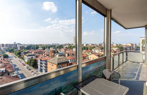 Gioia Apartment | Melchiorre Gioia Vista Alpi, Modern 1 Br Apartment With a Terrace By Halldis