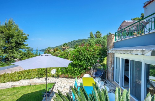 Kassandra Villa | Melita's Sea View Villa 70 meters from the beach