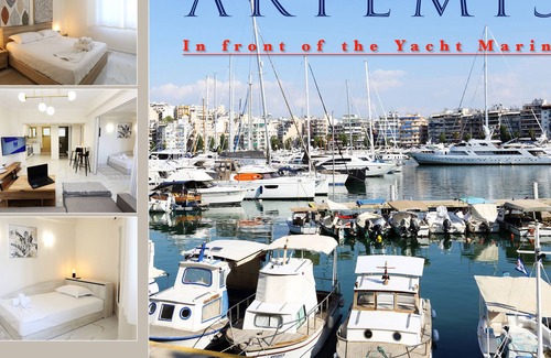 Pasalimani Apartment | MELMA PROPERTIES- ARTEMIS lower ground apartment in front of the Yacht Marina