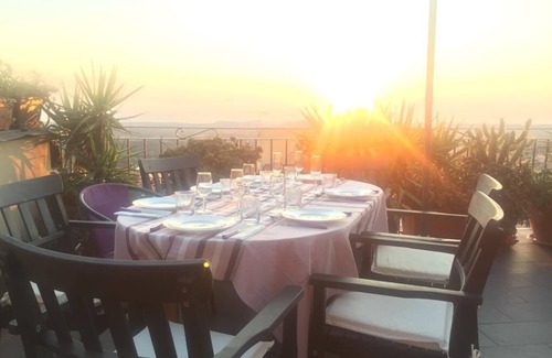 Cuglieri House | Memorable sunsets from the terraces of the house in the village of Cuglieri