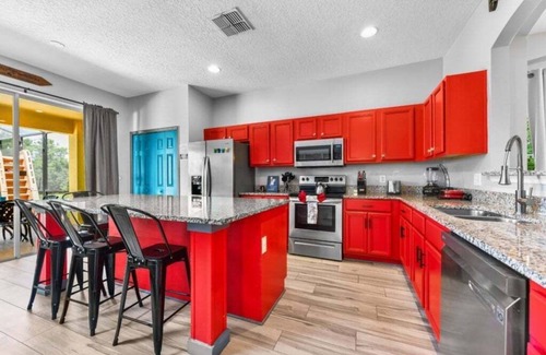 West Kissimmee Villa | Mickey's Island Escape - 6 Bedroom w/Pool Slide 6 Villa