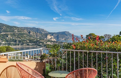Mont Boron Villa | MINI-VILLA with breathtaking view, pool, garden, car park and tennis court