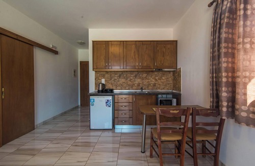 Arillas Apartment | 'Mirage Arillas Studio Type B15' with Sea View, Shared Pool & Wi-Fi