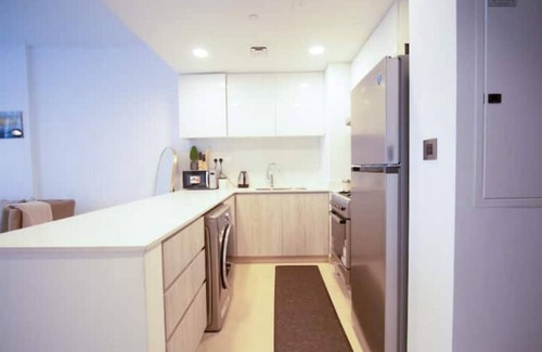 Sharjah Apartment | Misk 1BR Urban Oasis - Downtown Aljada