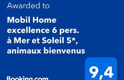 Saint-Georges-d'Oleron Other | Mobil Home excellence 6 personnes au camping Mer et Soleil, Saint George d'Oléron