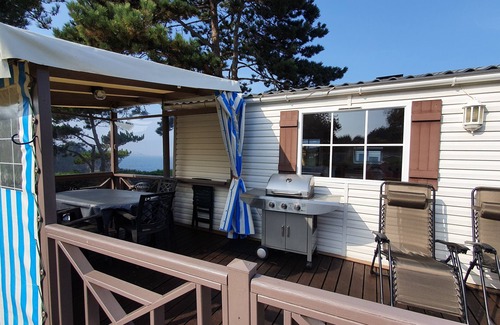 Saint-Cast-le-Guildo House | Mobile home with sea view and direct beach access