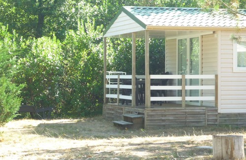 Carcans House | Mobile home near the lake and the ocean in a small family campsite