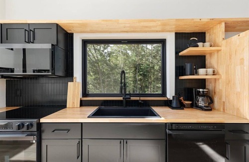 Rileyville Ski Chalet | Modern 2-Bedroom Scandanavian Style Chalet Near Shenandoah Natl Park w/Hot Tub