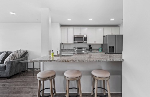 Topaz Lake Condo | Modern 3-bed, 2-bath suite with a beautiful view of Topaz Lake.