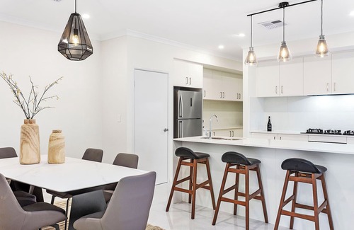 Dianella House | Modern 3BR Retreat + Alfresco & Double Garage.