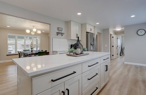 Littleton House | Modern 5 BR - Large Yard + BBQ + Kid's Playhouse + Game Room + Great WiFi