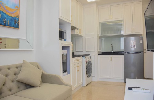 Cikini Apartment | Modern And Comfy 2Br At Menteng Park Apartment