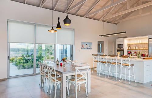 Kalyves Villa | Modern and Stylish Villa with Private Pool & Spectacular Views to the Aegean Sea