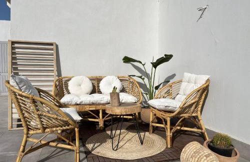 Sheikh Zayed City Apartment | Modern chic rooftop studio