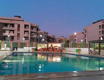 Sheikh Zayed City Apartment | Modern chic rooftop studio