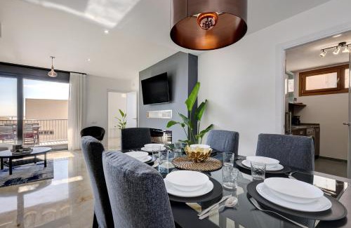 Marbella Apartment | Modern, elite hillside home w/sea & mountain views