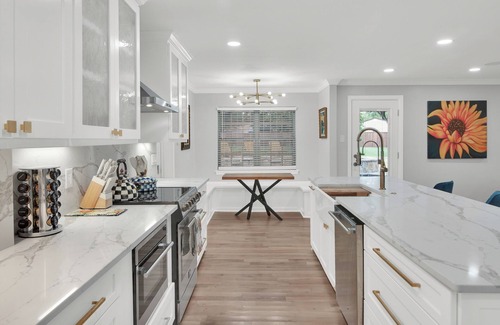 Sherman House | Modern Family Retreat with Outdoor Oasis in lovely Sherman, TX