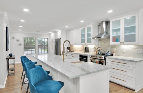 Sherman House | Modern Family Retreat with Outdoor Oasis in lovely Sherman, TX