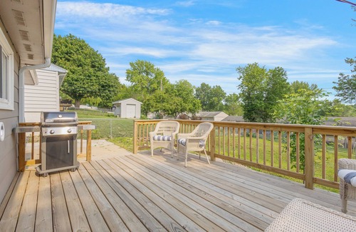 Sioux Falls House | Modern Home Near Interstate, making it easy to get anywhere in Sioux Falls.