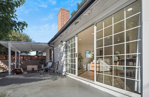West Hills House | Modern home with office near Warner Center, spacious yard pets welcome