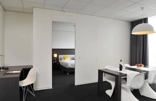 Municipality of Kerkrade Hotel | Modern Hotel Room w/Skybox Experience in Parkstad Limburg Stadium