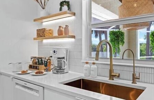 South Venice House | Modern Lakefront Villa, Great Pool, Near Beach!