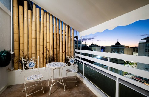 Piraeus Apartment | Modern Loft with panoramic view. Central location next to metro,train,harbor.