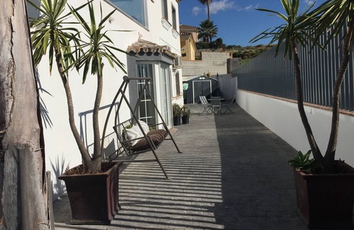Urbanizacion Puerto de Estepona Villa | Modern Nordic inspired 4 bedroom villa with pool and fantastic views in Estepona