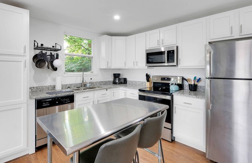 East Market District Apartment | Modern NuLu Apartment: Walk to Distilleries, Breweries, Restaurants