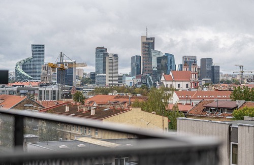 Vilnius city municipality Apartment | Modern Oasis in Vilnius Center