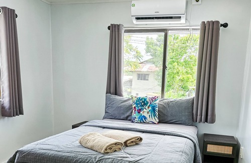 Vaitele House | Modern Oasis, Vaitele | 4BR, Free-WiFi, Pool-BBQ, Netflix